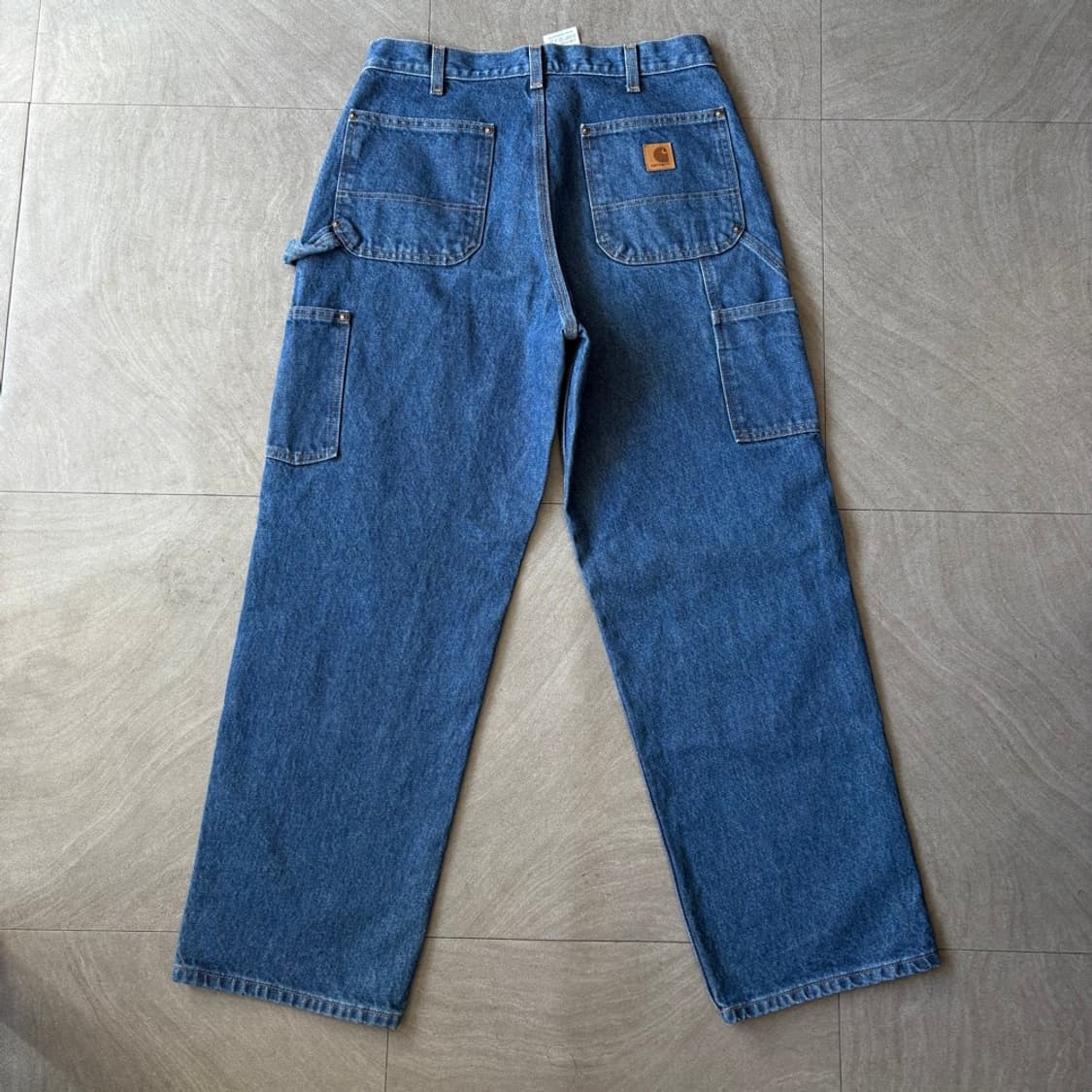 칼하트 b73 데님 더블니 팬츠 상품이미지7
