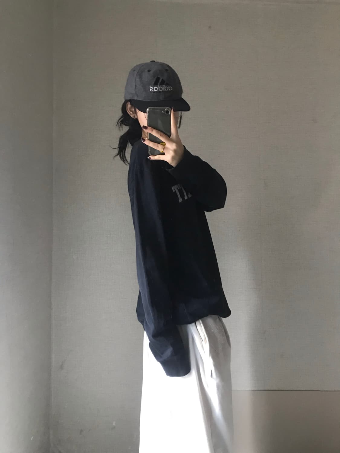 칼하트 블랙 오버핏 맨투맨 상품이미지3