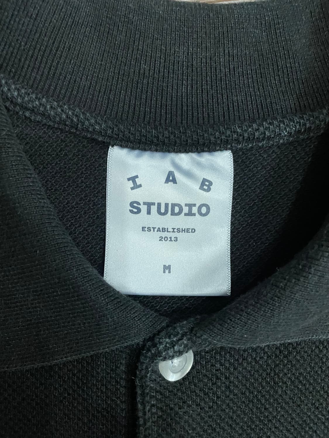 아이앱 스튜디오 블랙 피케 셔츠 PK 반팔 카라티 상품이미지7