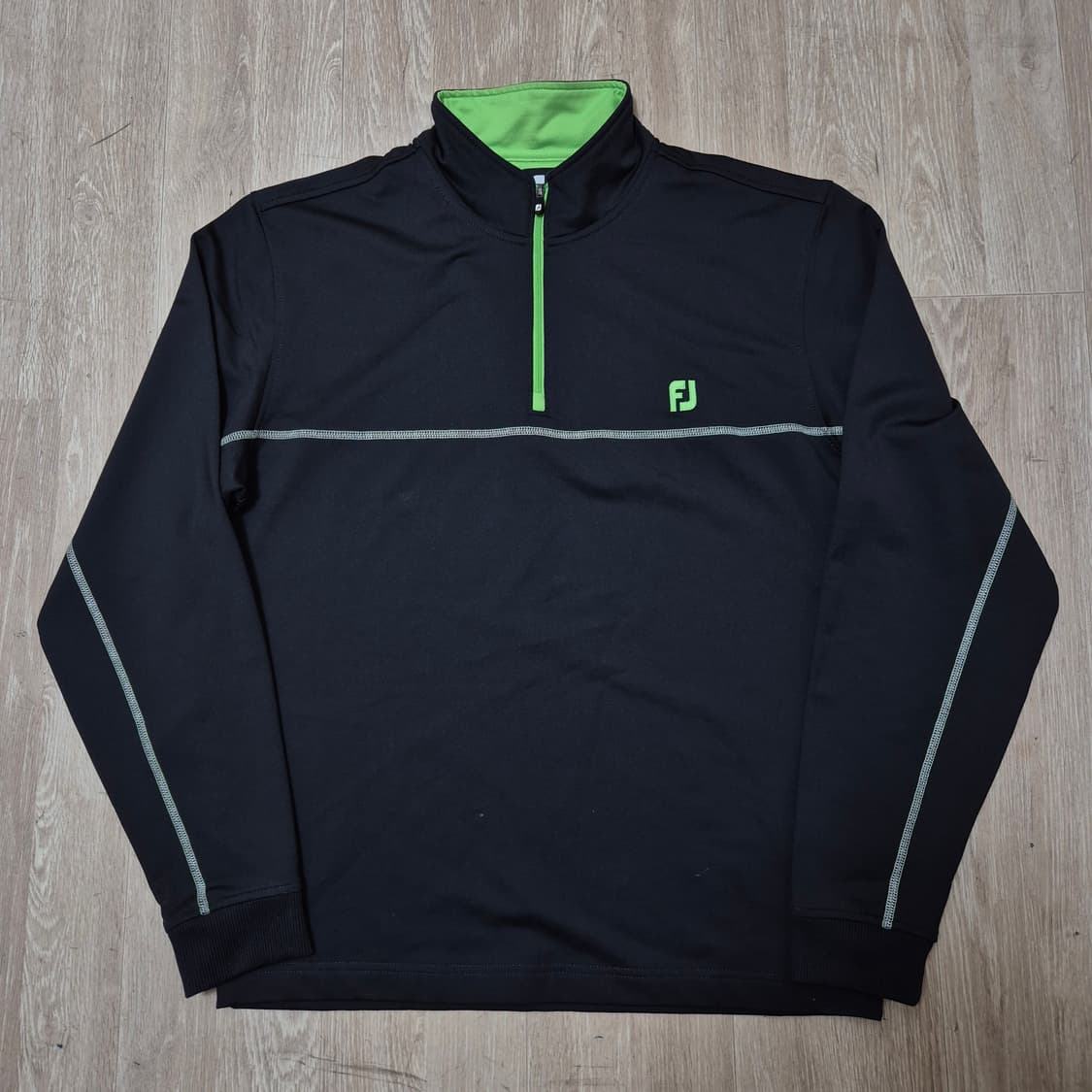 풋조이 FJ 골프웨어 반집업 트랙탑 져지 L(100) 상품이미지1