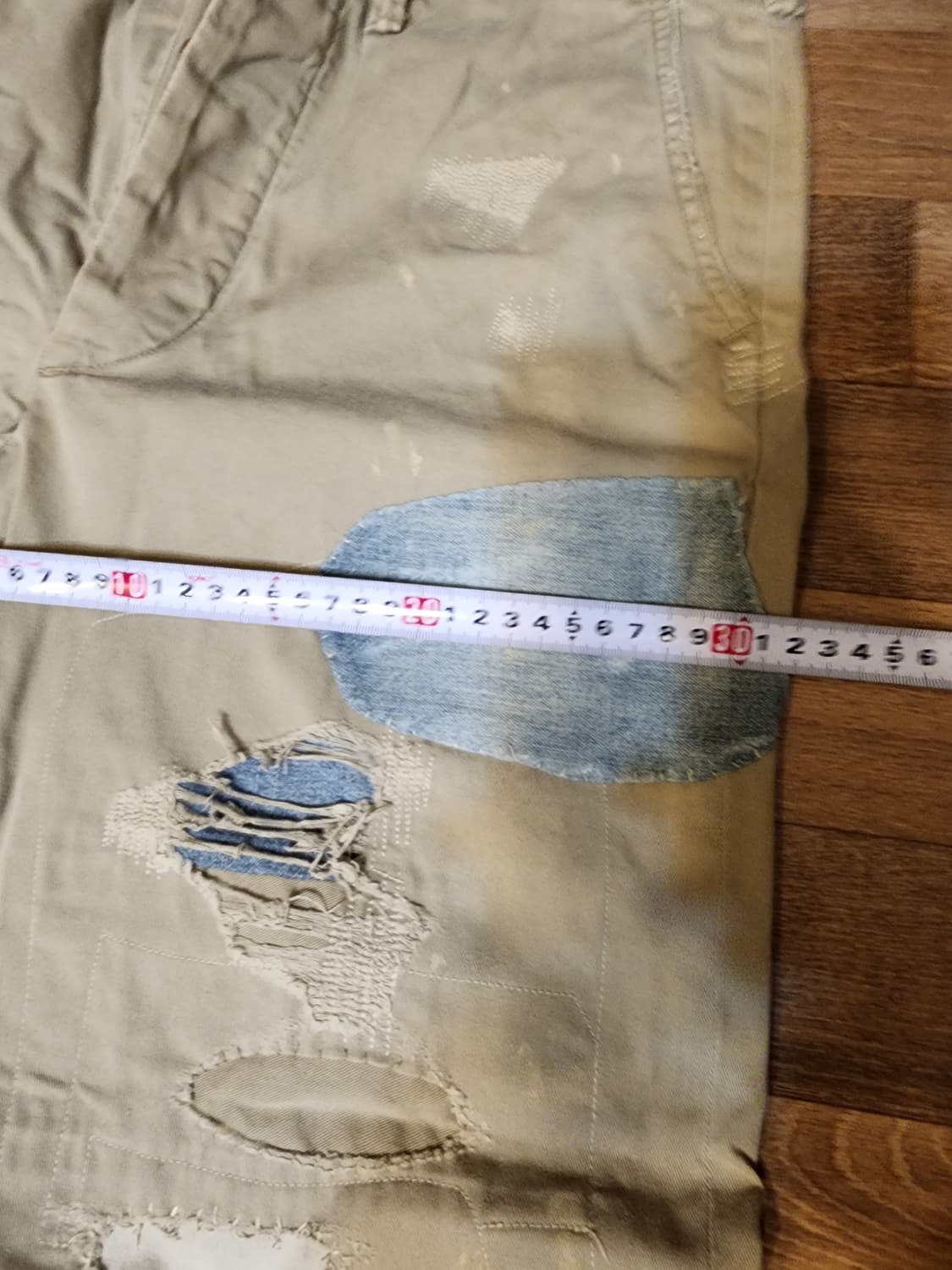 폴로 패치워크 빈티지 치노 32x32 상품이미지8