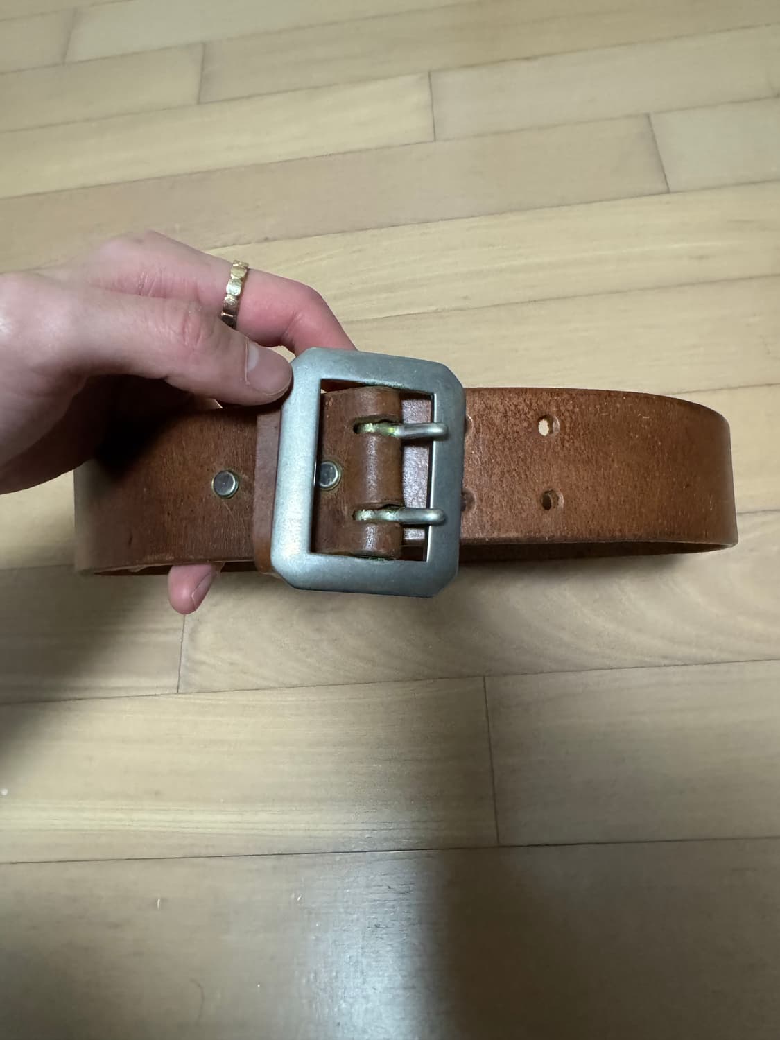 리얼맥코이 더블핀 개리슨 벨트 상품이미지1