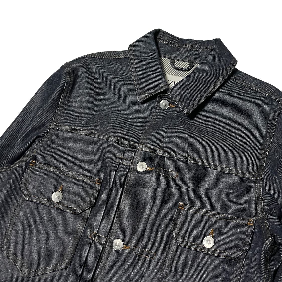 ZARA 자라 타입2 데님 트러커 청자켓 상품이미지3