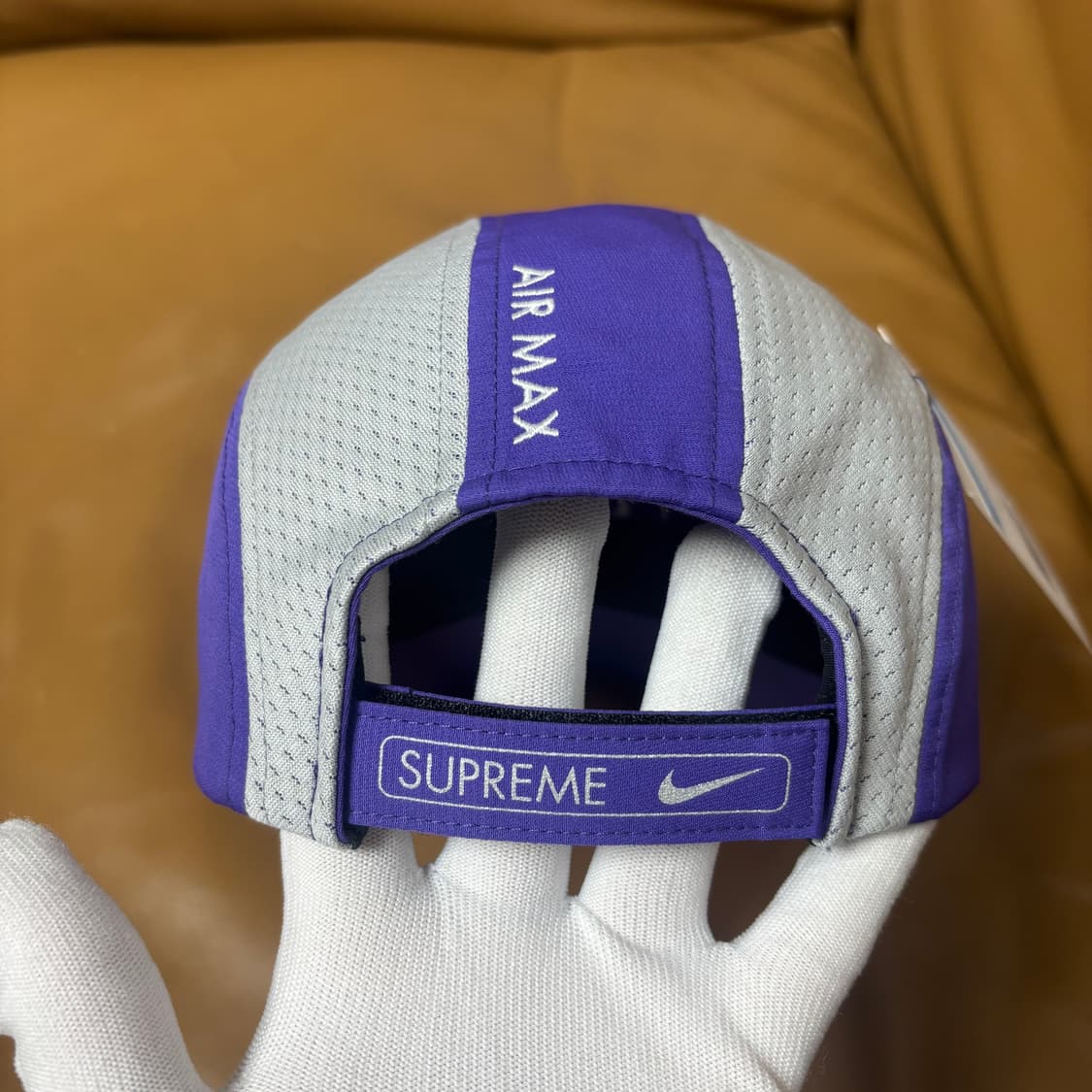 슈프림 나이키 러닝햇 캠프캡 모자 25ss 퍼플 상품이미지9