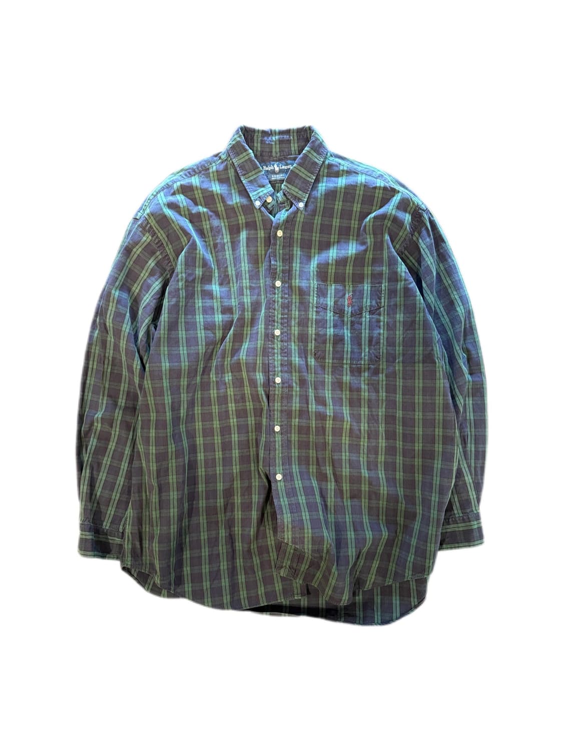 폴로 랄프로렌 블랙워치 빅셔츠 XL(3XL) 상품이미지1