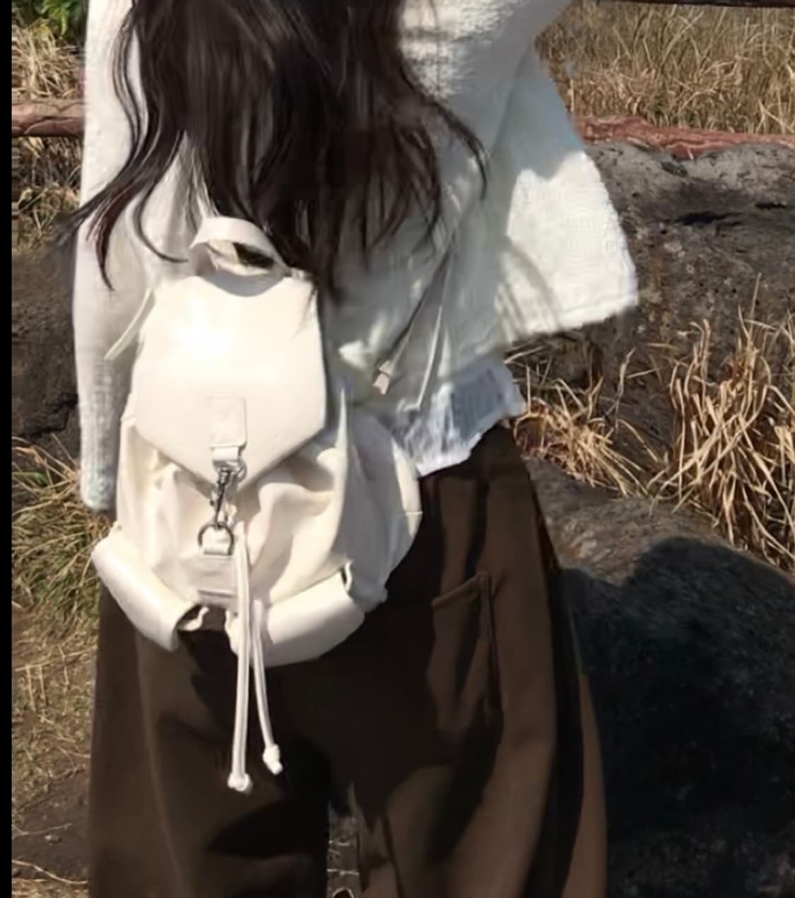 레더 미니 백팩 상품이미지1