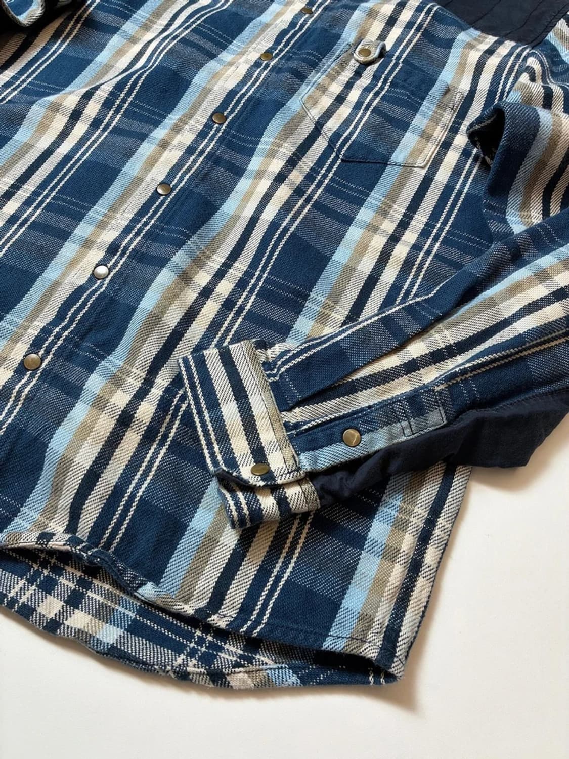 페달레드 PEDALED 00's 재팬 후디 체크 자켓 PN8931 상품이미지5