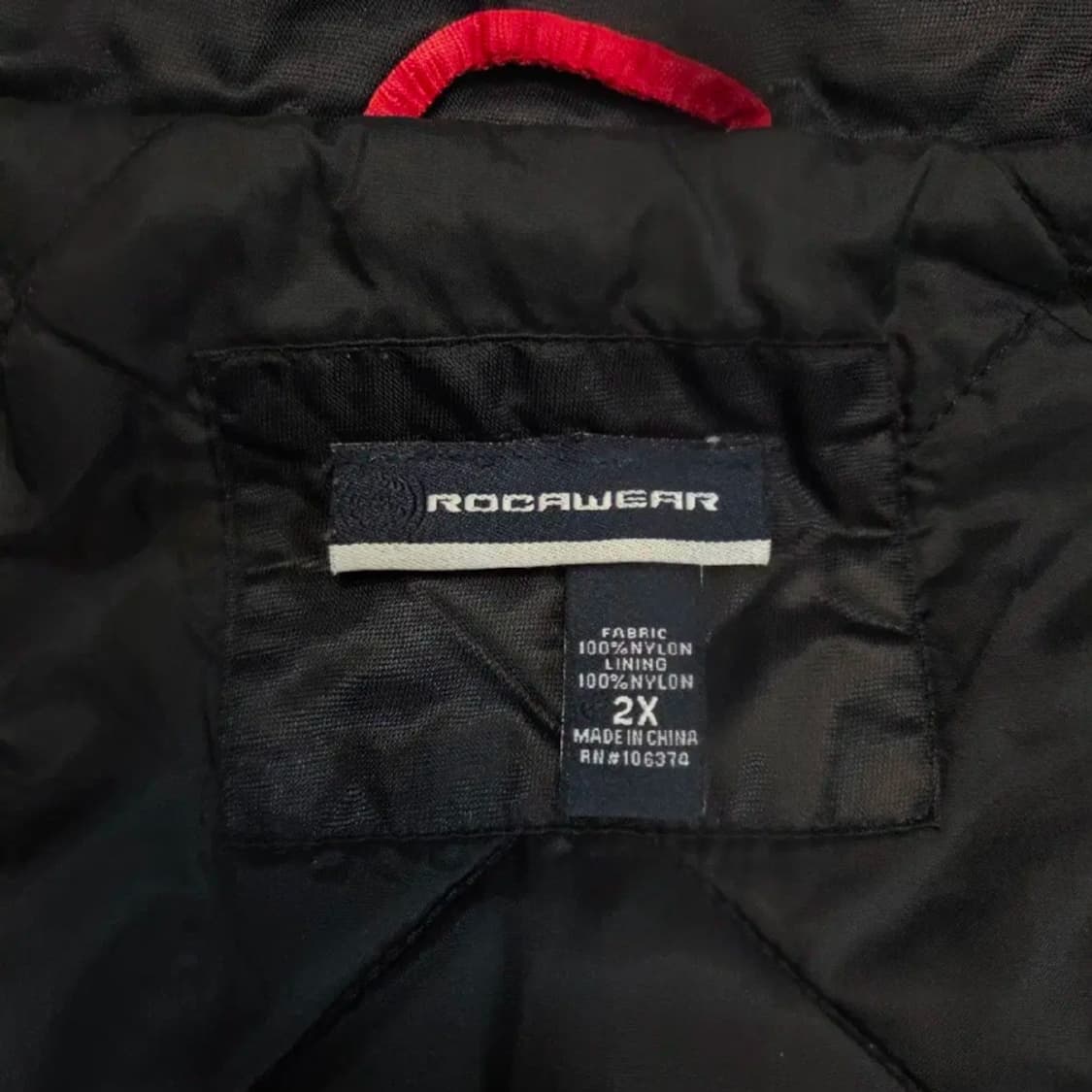 신품급) 90s 올드스쿨 로카웨어 빅로고 바시티 자켓 (2XL) 상품이미지8