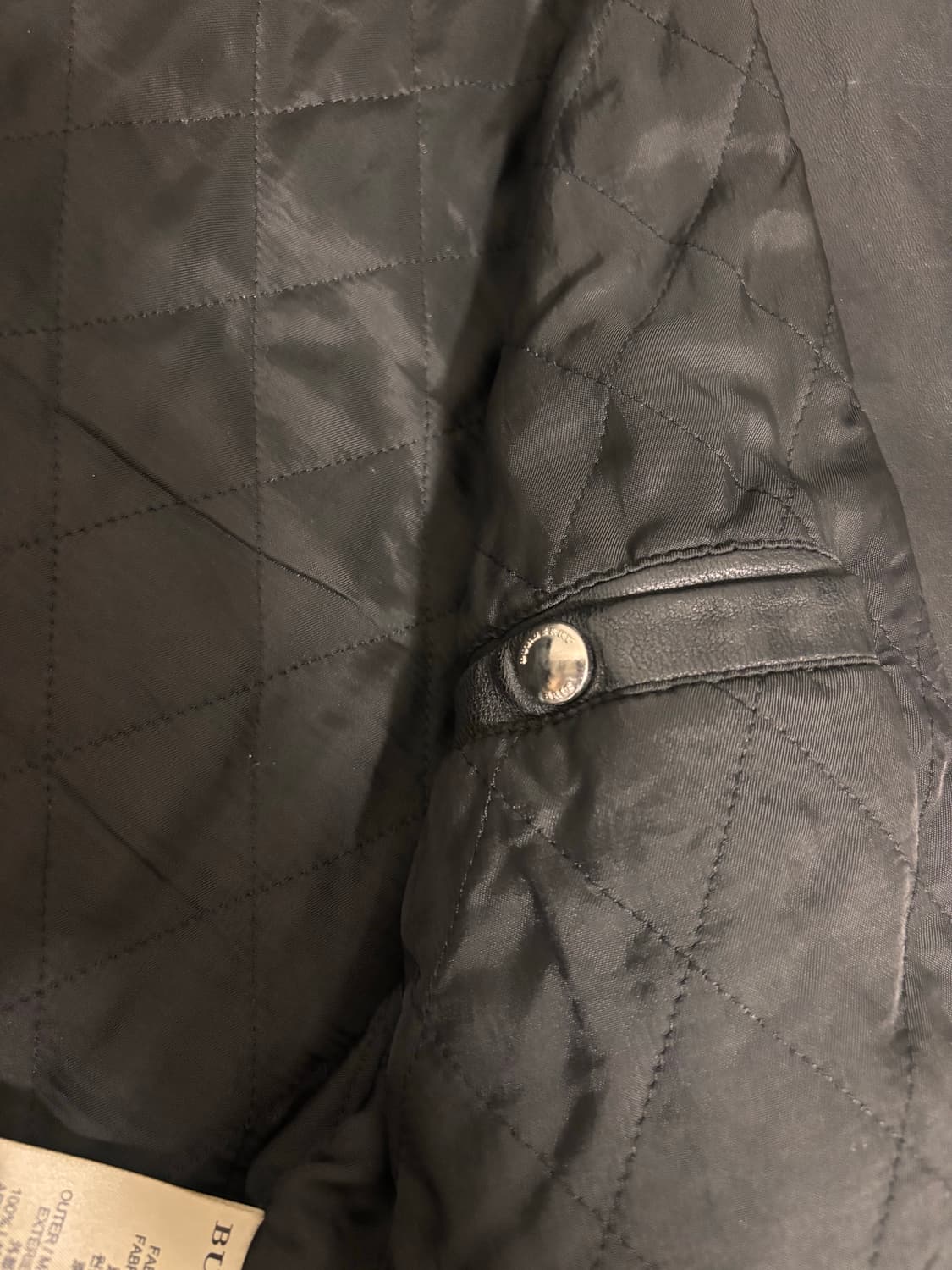 (Msize) 버버리 텀블 가죽자켓 상품이미지8