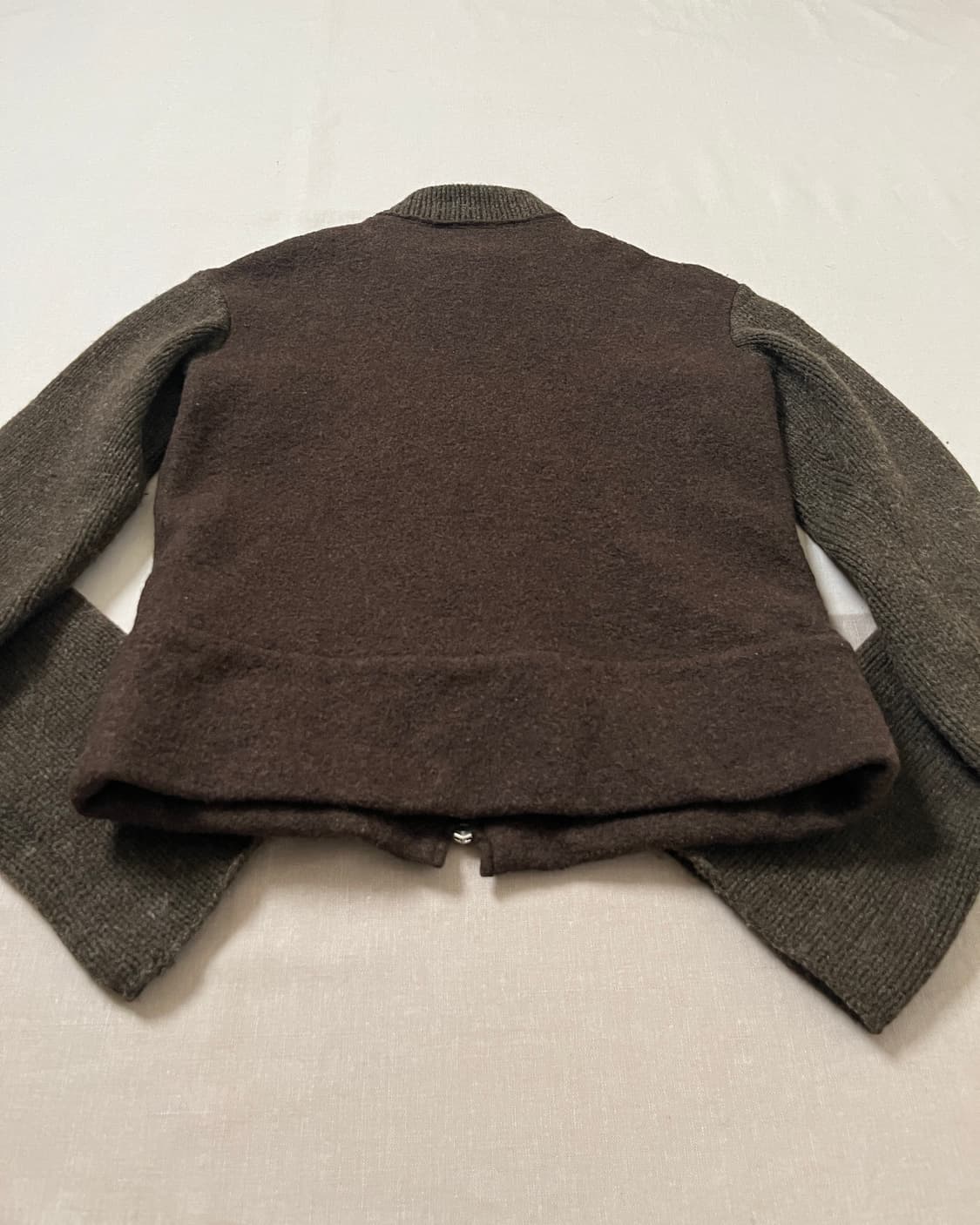 요지야마모토 니트 믹스 집업 자켓 Y’s yohji yamamoto 상품이미지8