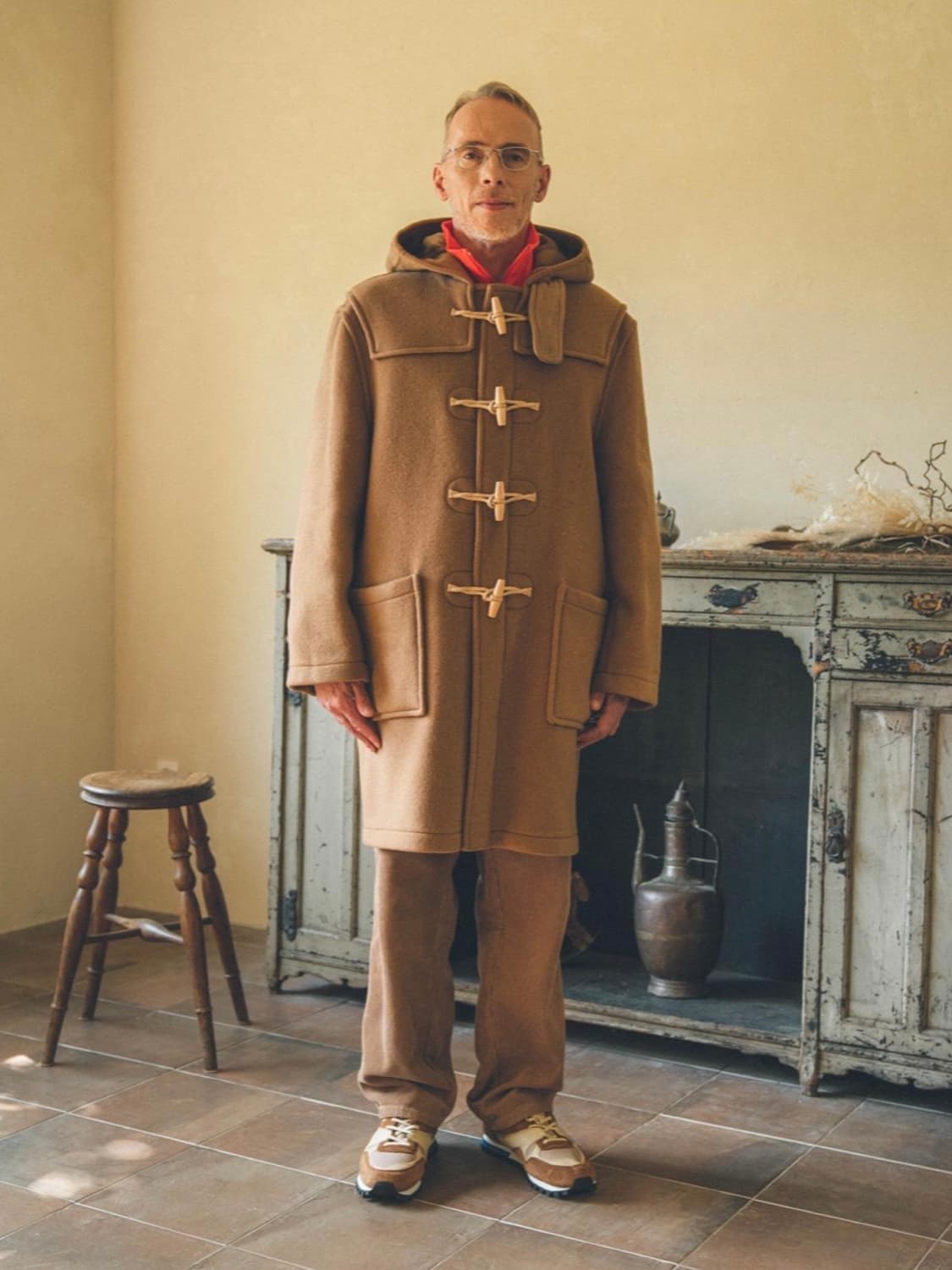 런던트레디션 마틴 맨즈 더플 코트 비큐나 A31 (UK38) 상품이미지2