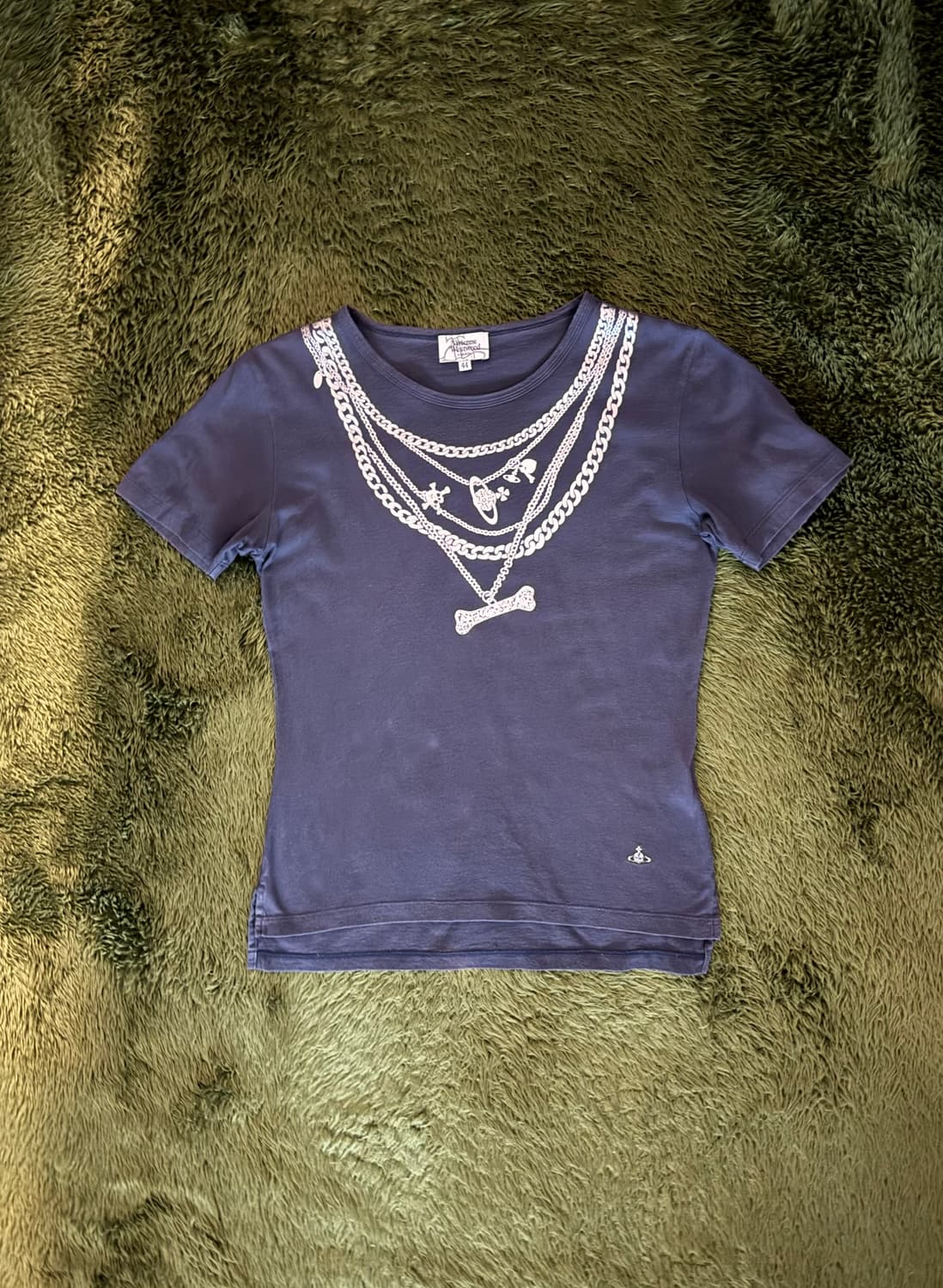 [44] 비비안웨스트우드 맨 Made in Japan 체인 티셔츠 상품이미지1