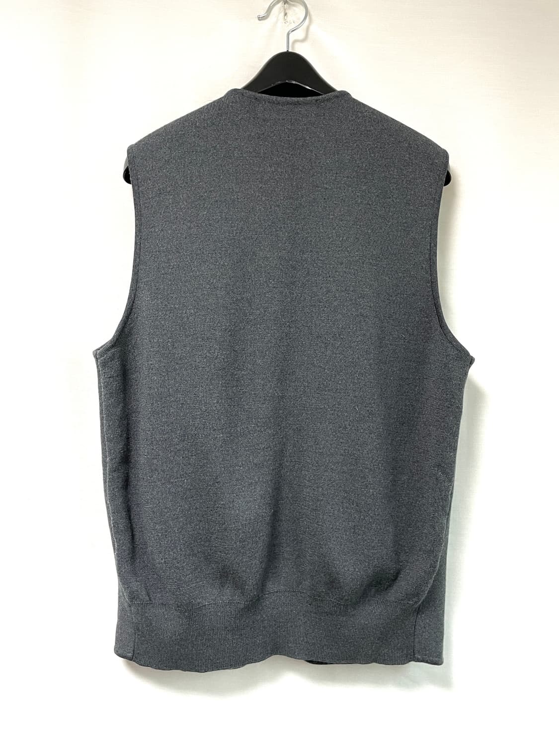 입생로랑 남성 울100% 테일러드 베스트 조끼 95 _ 차콜 상품이미지6
