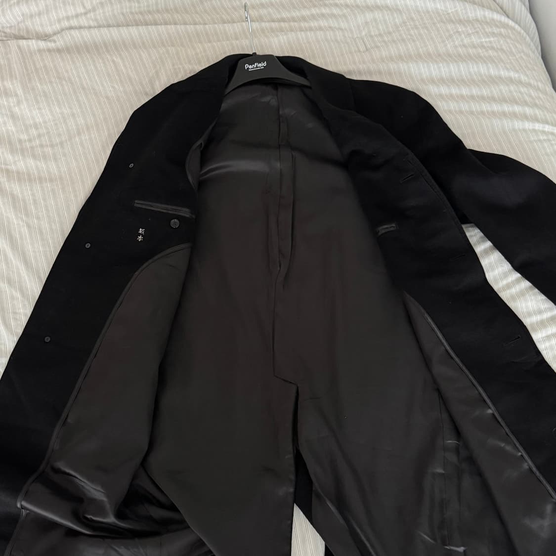 Japan brand 퓨어 캐시미어100 코트 상품이미지5