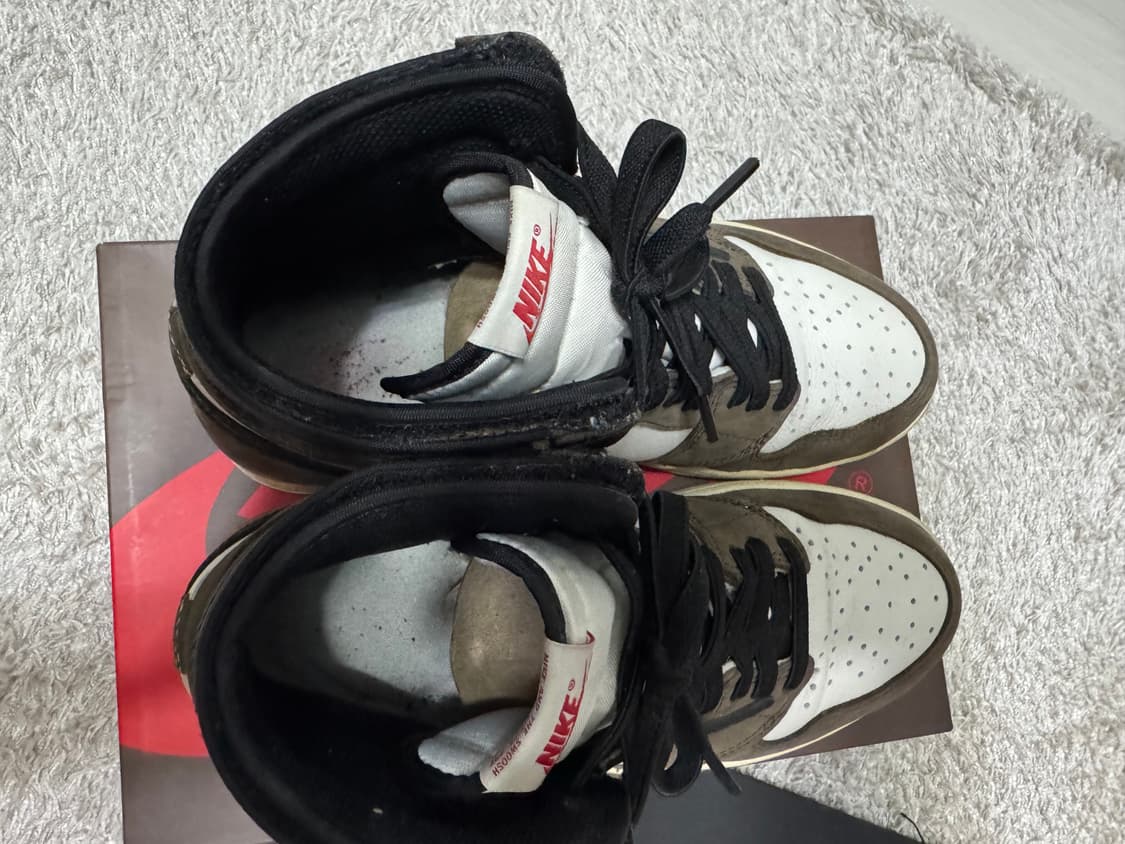 [270] 조던 1 x 트래비스 스캇 하이 OG 모카-나코탭 상품이미지6