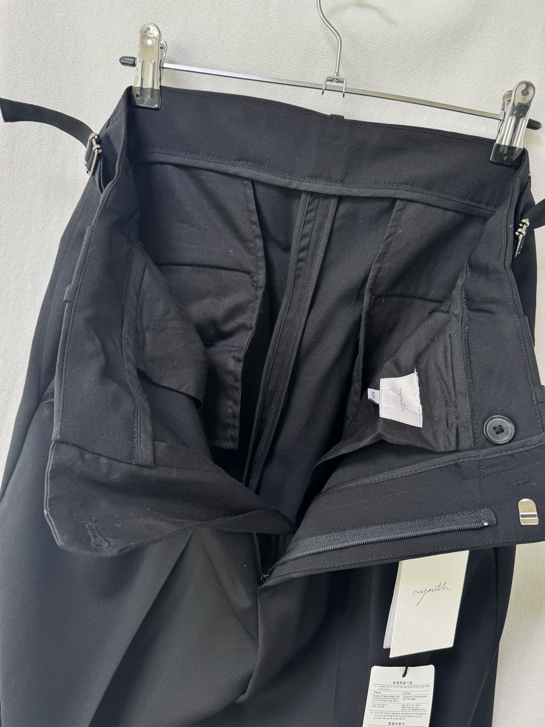 YOUTH 유스 와이드 슬랙스 팬츠 M 상품이미지3