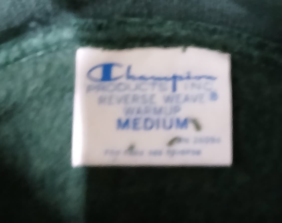 챔피온 그린 리버스위브 후드티 상품이미지2