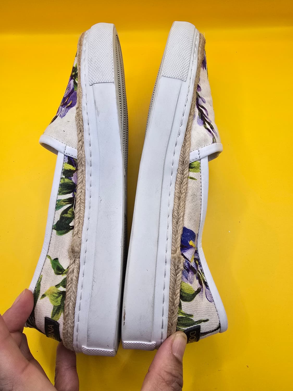 (정품)돌체앤가바나 플라워 에스파듀 슬립온(35)225~230 상품이미지10