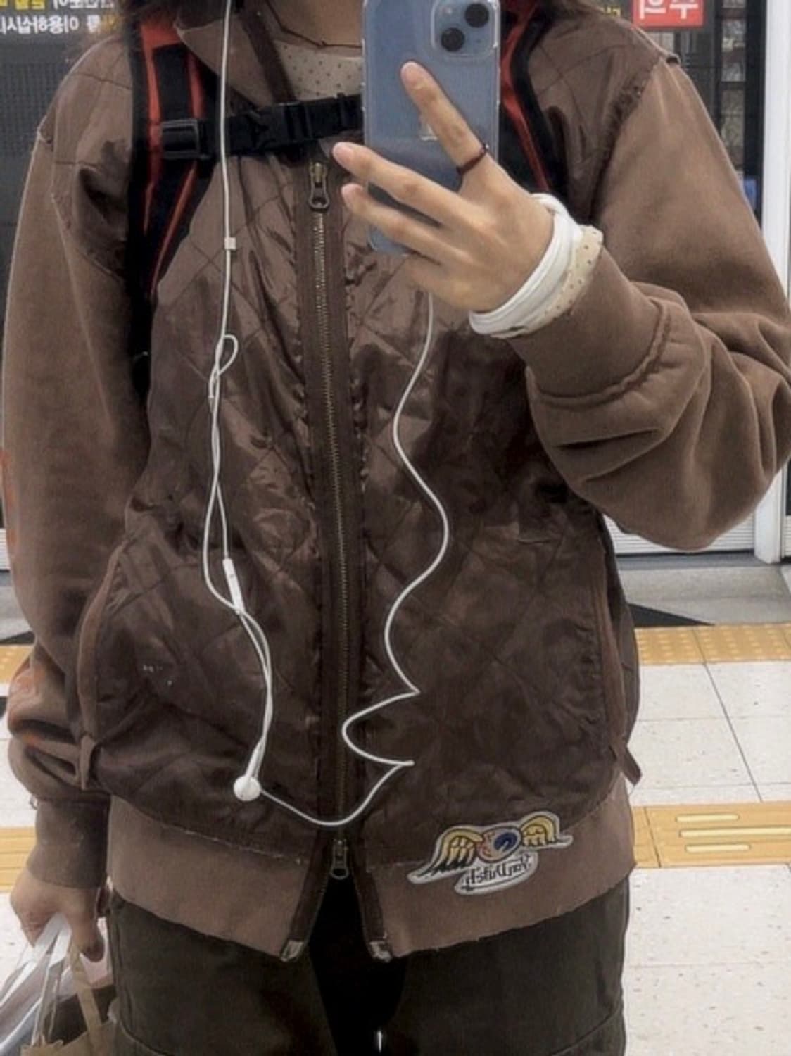 본더치 빈티지 브라운 아우터 상품이미지2