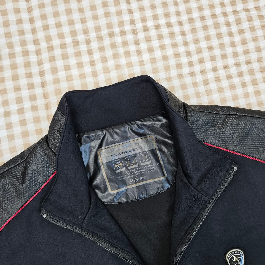 잭니클라우스 반집업 간절기 골프티 남자100 상품이미지2
