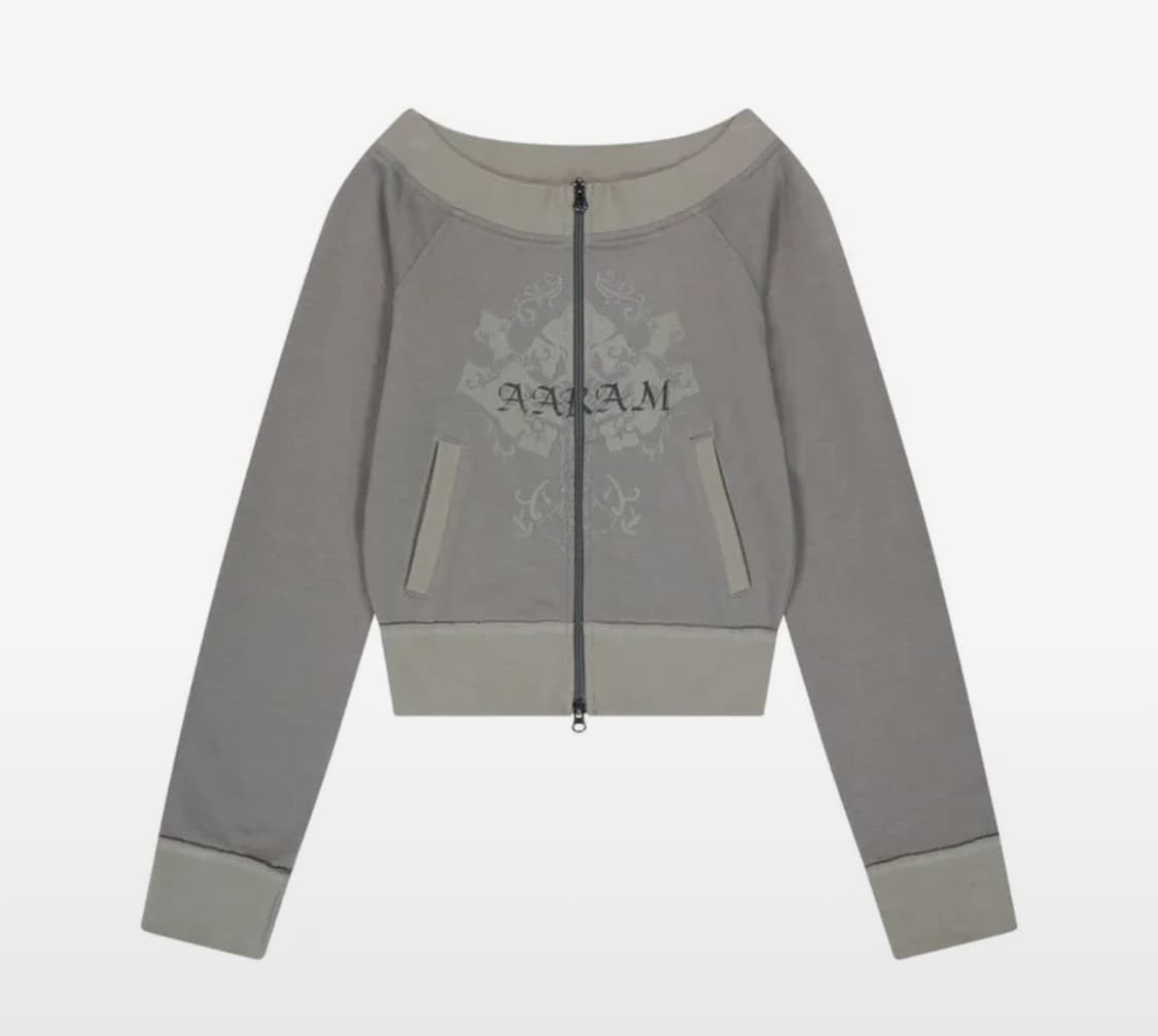 [AAKAM, 아캄] CROS2 Off-shoulder Zip-Up (K 상품이미지2