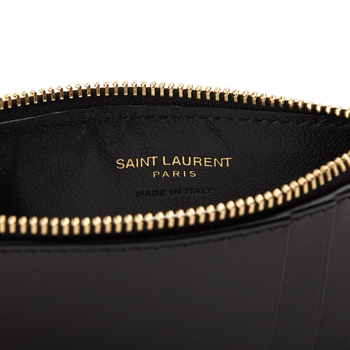 (새 제품) 생로랑 블랙 카드지갑 금장 상품이미지3