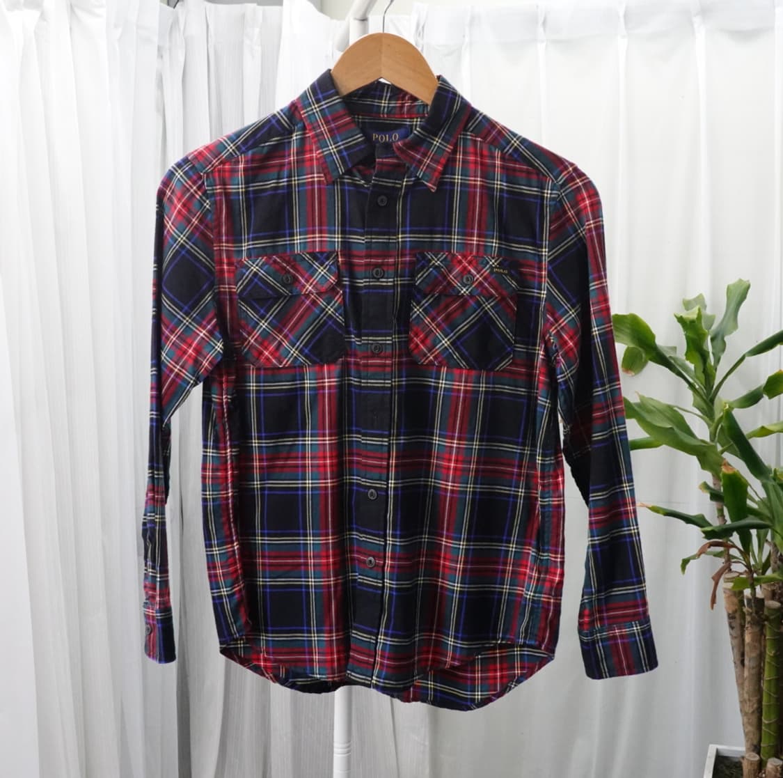 폴로 랄프로렌  체크 셔츠 1977 상품이미지1