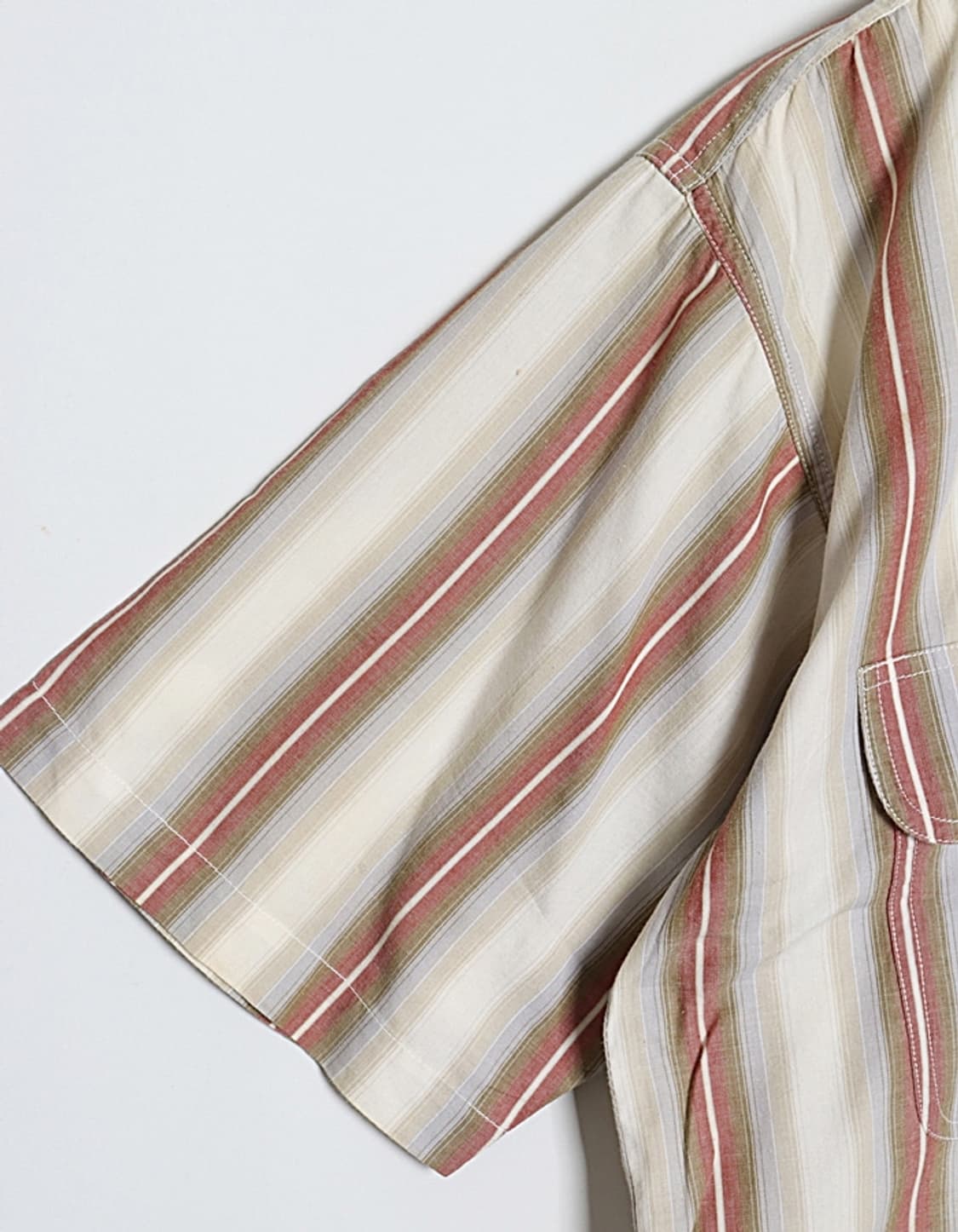 GRANRIO Stripe Work Shirts 상품이미지4