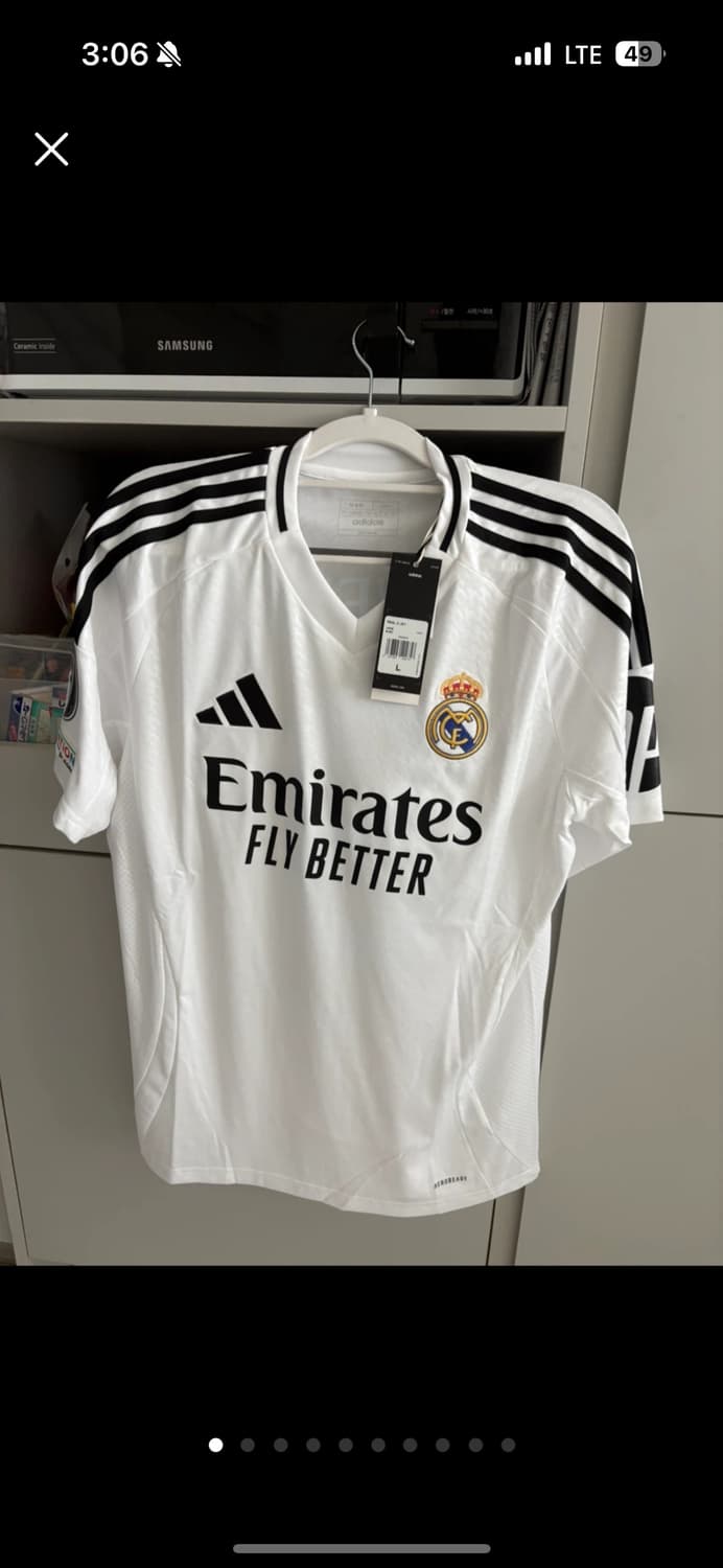 레알마드리드 24-25 시즌 asia 사이즈 L 상품이미지1