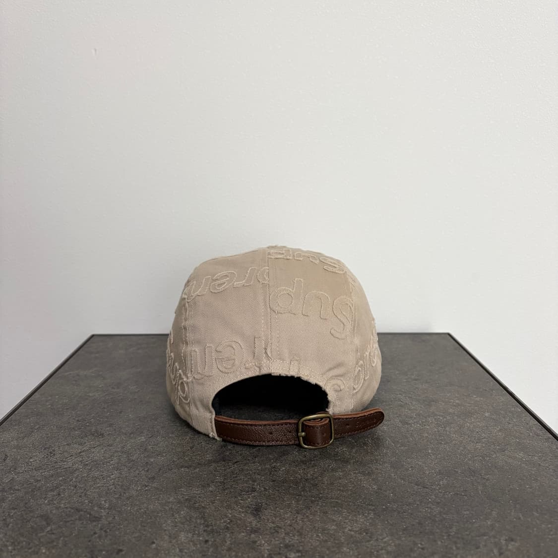 (OS) 슈프림 박스로고 캠프캡 모자 레이저드 트윌 탄 상품이미지4