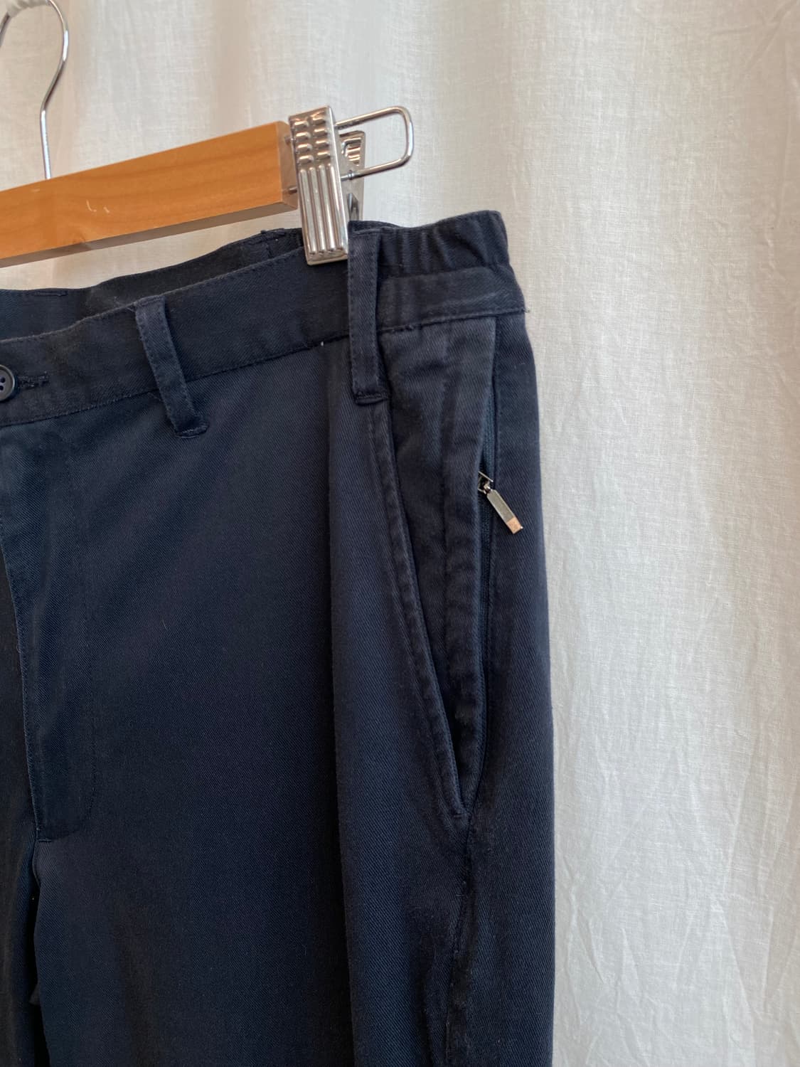 딥네이비 밴딩팬츠(MEN L) 상품이미지6