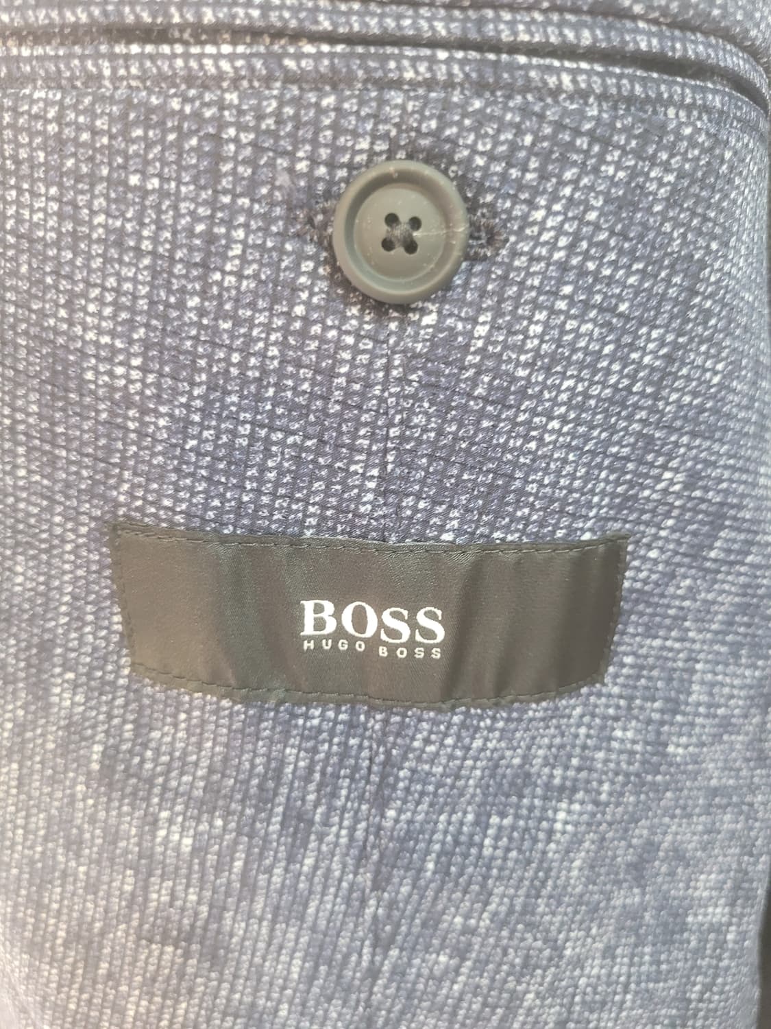 BOSS 남성 네이비 블레이져 자켓 56사이즈 상품이미지3