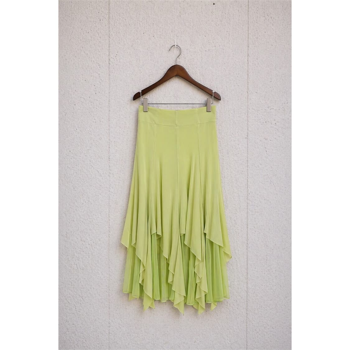 풀의 속삭임 연두빛 치마 상품이미지2