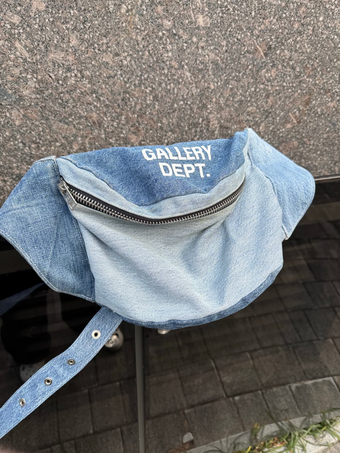 갤러리디파트먼트 트레블 데님 가방 색 상품이미지5