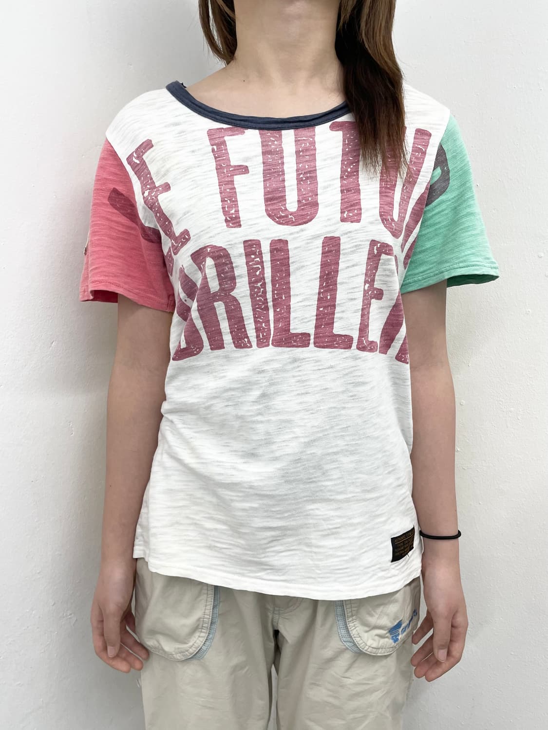 큐브슈가 키치 컬러 프린팅 티셔츠 상품이미지2