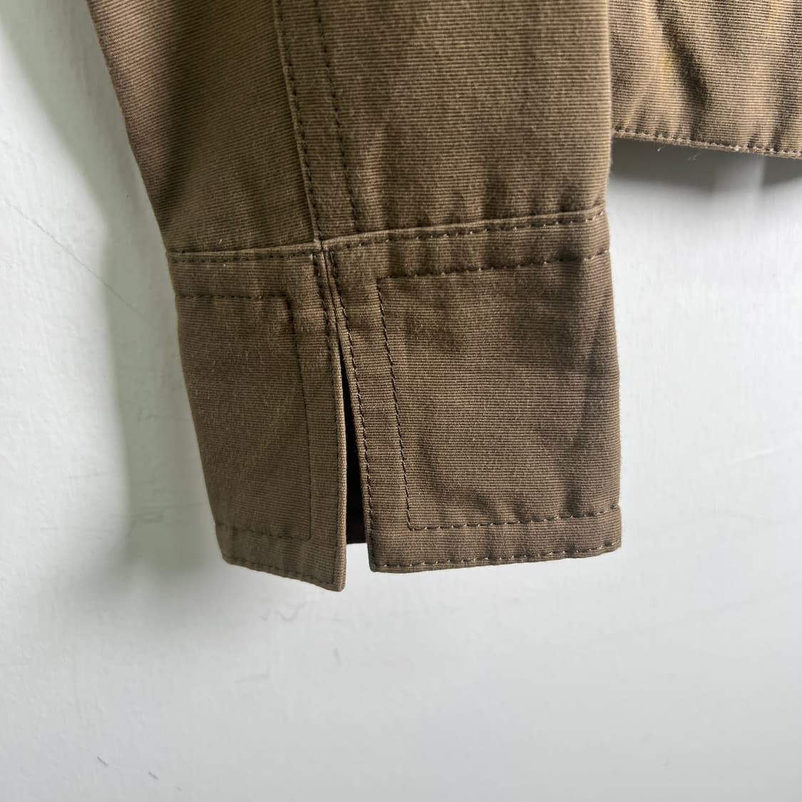 버버리 블루라벨 카키 코튼 자켓 38 상품이미지7