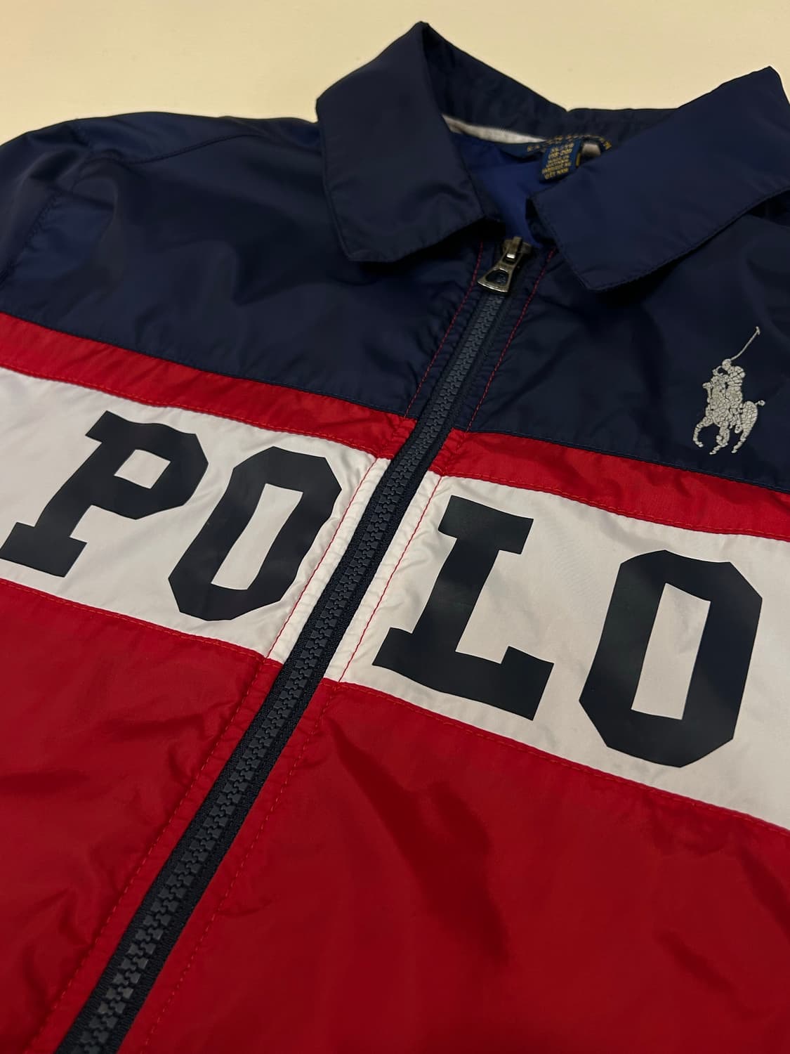폴로 랄프로렌 멀티컬러 바람막이 쟈켓 상품이미지2