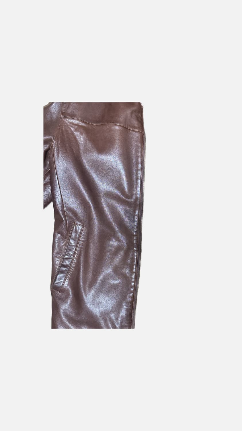 입생로랑 램스킨 레더자켓 상품이미지7