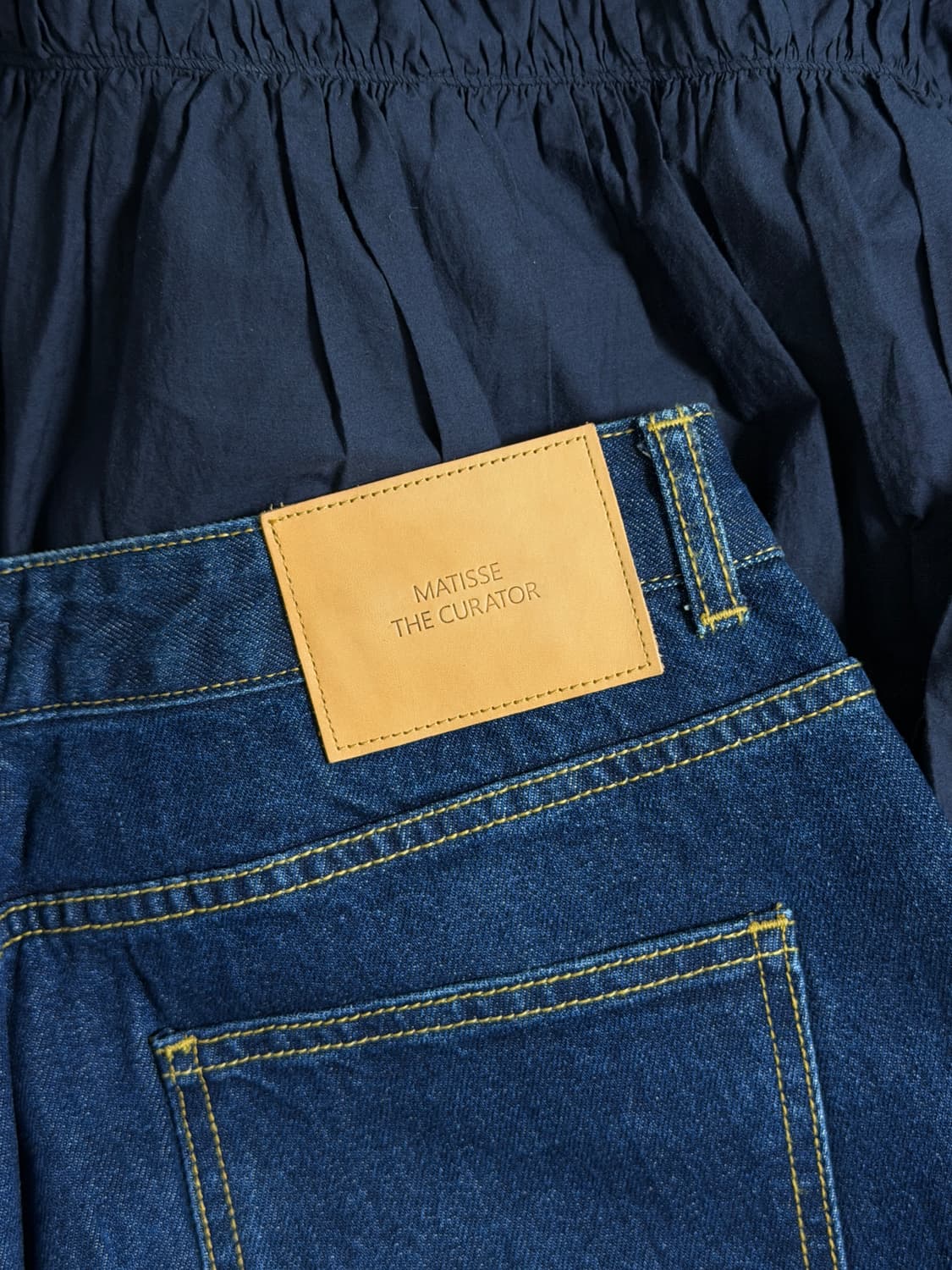 (새상품) 마티스 더 큐레이터 - WIDE DENIM PANTS 상품이미지3