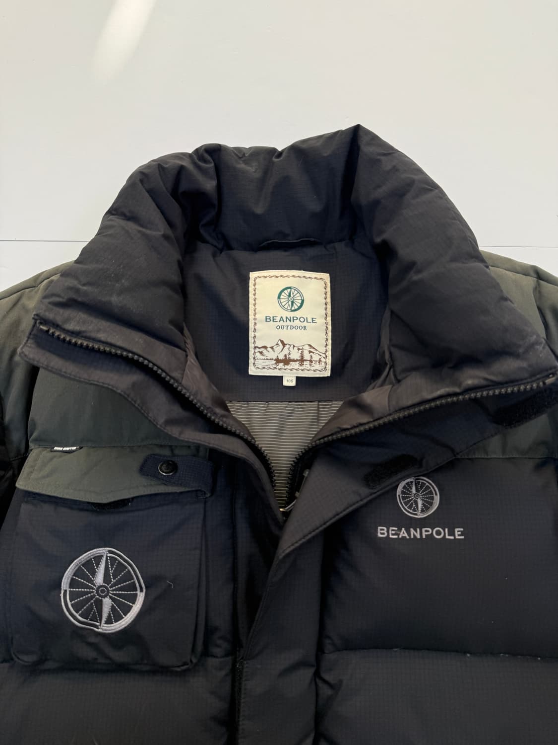 빈폴 카키 덕다운 패딩 상품이미지5