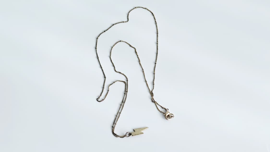 하드 락 카페 ‘Thunderbolt’ 빈티지 목걸이 상품이미지7