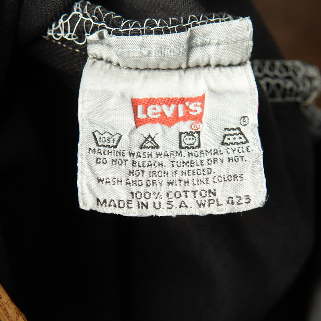 [31] 90s 리바이스 USA 501 블랙 데님팬츠 블랙진  상품이미지9