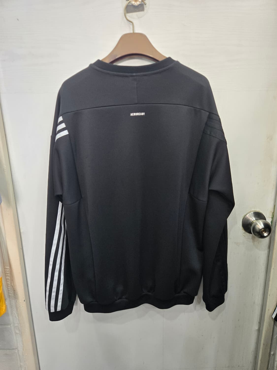 95,M )) adidas 아디다스 긴팔티셔츠! 블랙 & 화이트! 상품이미지4