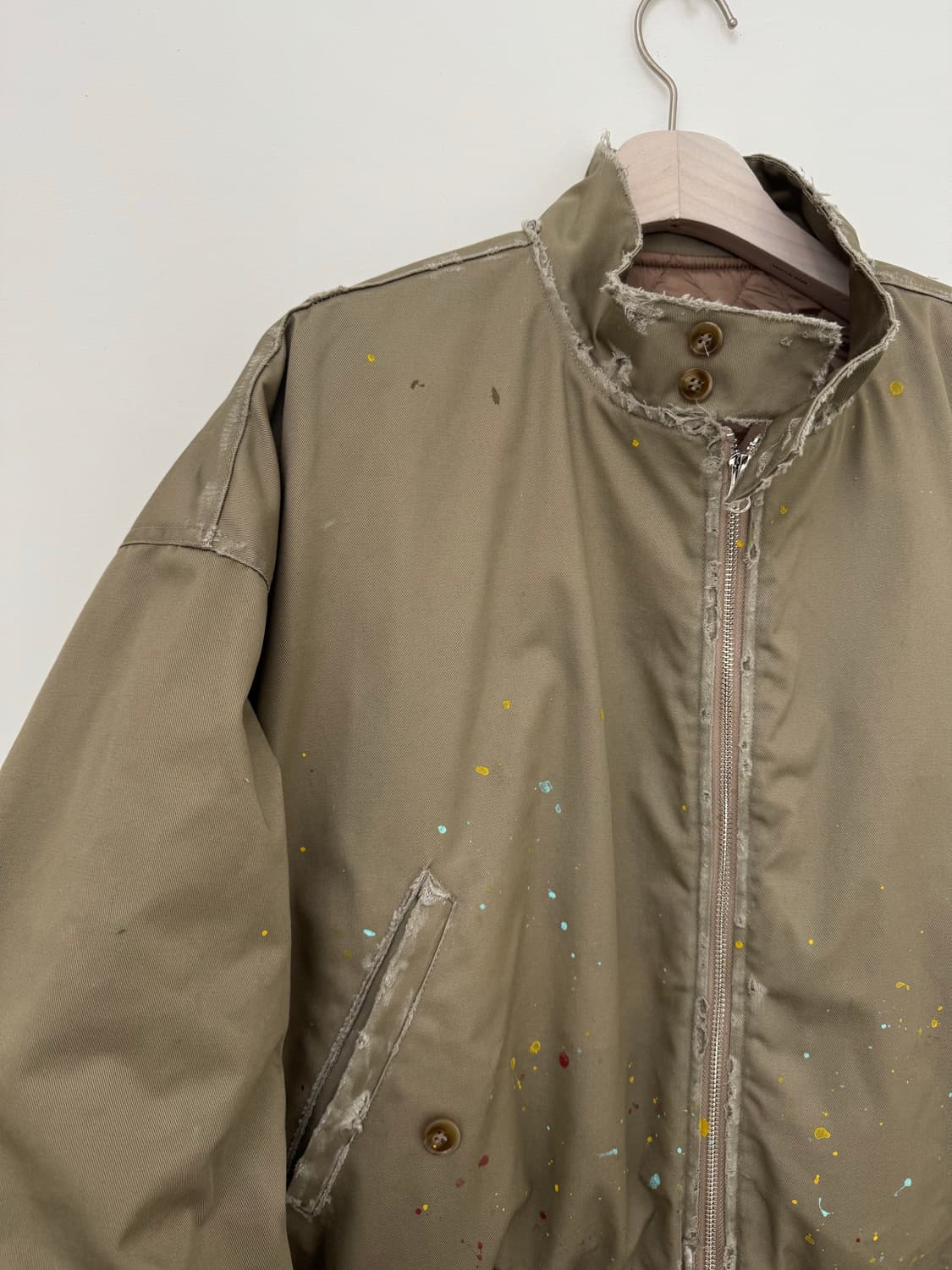 빈티지 퍄디드 패딩자켓 상품이미지2