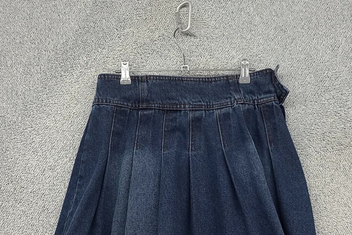 빈티지 벨크로 데님 스커트 L 상품이미지3