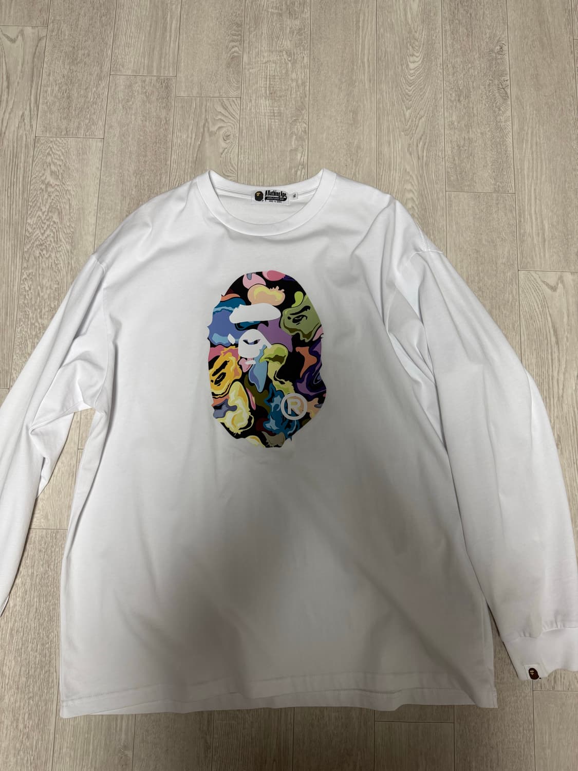 베이프 BAPE Art Camo롱슬리브 상품이미지1