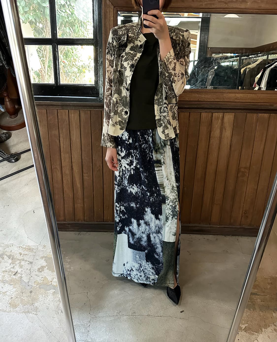 JPV floral jacquard jacket 상품이미지2