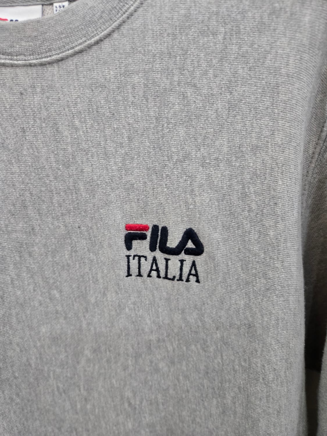 S,90)) FILA 휠라 이탈리아 회색 맨투맨! 상태 굿굿굿!~ 상품이미지2