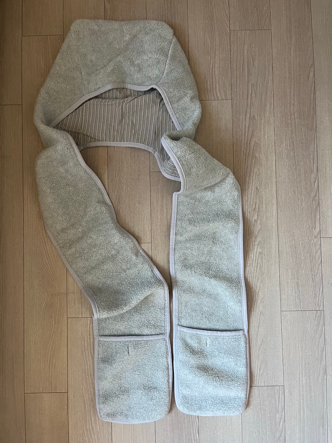 샵페어리 fleece ear hood muffler 멜란지그레이 상품이미지3