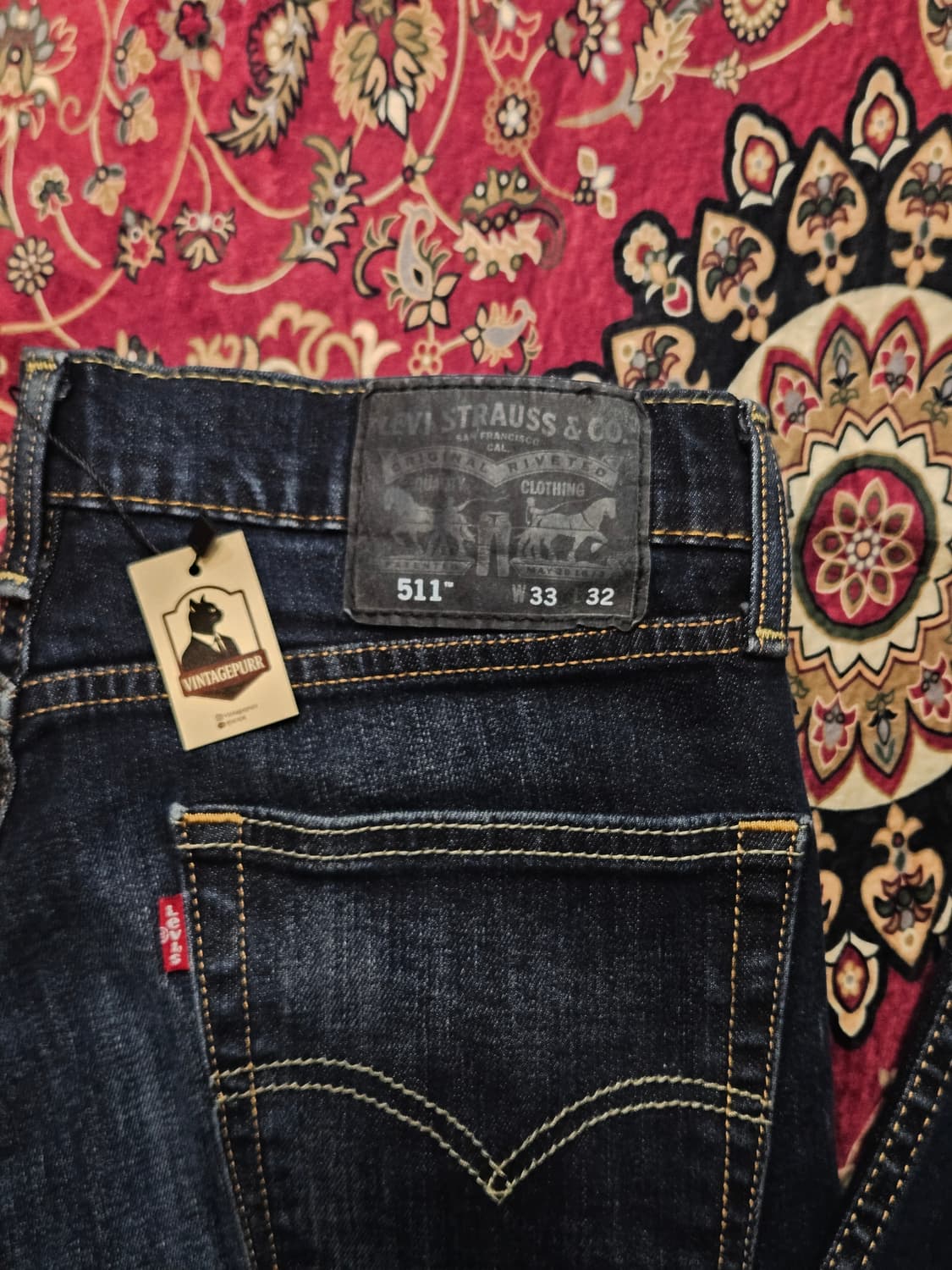 Levi’s 511 Slim Fit Denim (W33×L32) 상품이미지3